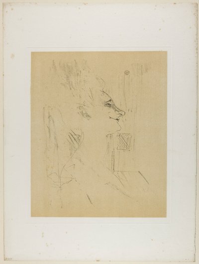 Yvette Guilbert—Soûlarde, de Yvette Guilbert de Henri de Toulouse-Lautrec