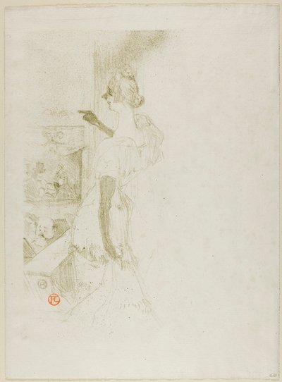 Yvette Guilbert de Henri de Toulouse-Lautrec