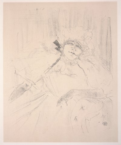 Yvette Guilbert de Henri de Toulouse Lautrec