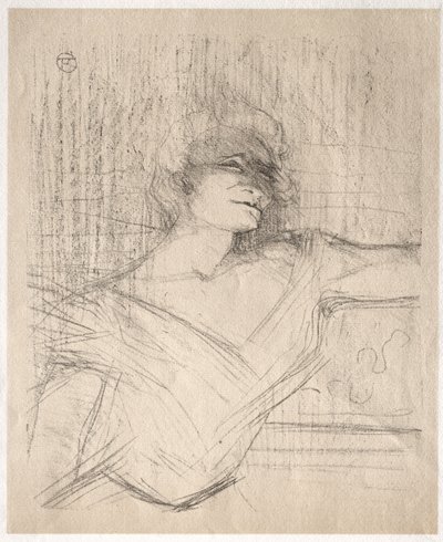 Yvette Guilbert: Dans la glu de Henri de Toulouse-Lautrec