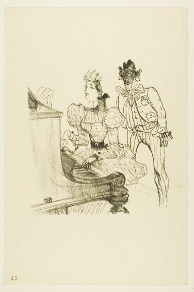 Zamboula-Polka de Henri de Toulouse-Lautrec