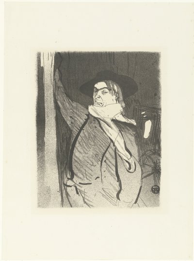 Retrato del cantante y humorista Aristide Bruant
Le cafe concert (título de la serie) de Henri de Toulouse Lautrec (signed by artist)