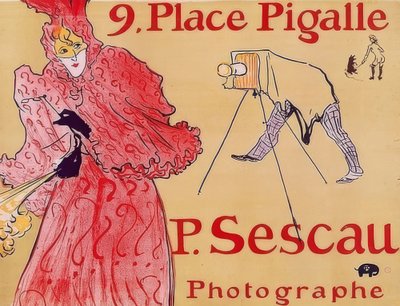 9. Place Pigalle - P. Sescau, Fotógrafo de Henri de Toulouse Lautrec