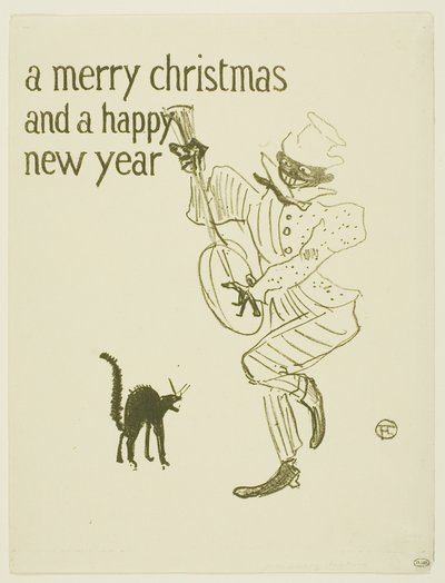 Feliz Navidad de Henri de Toulouse Lautrec