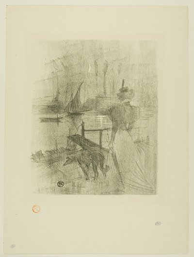 Adiós de Henri de Toulouse Lautrec