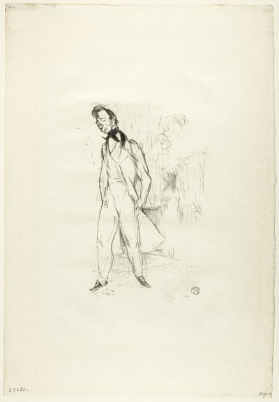 Adolphe o El joven triste de Henri de Toulouse Lautrec