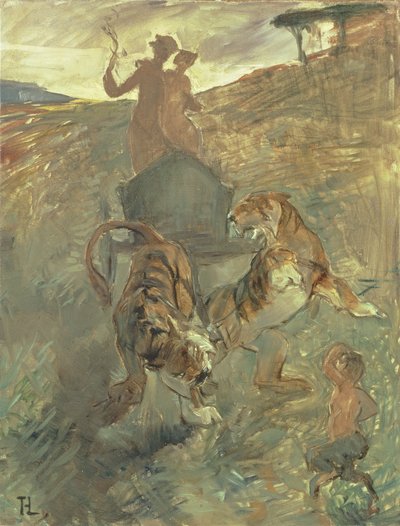 Alegoría, La fuente de la vida de Henri de Toulouse Lautrec