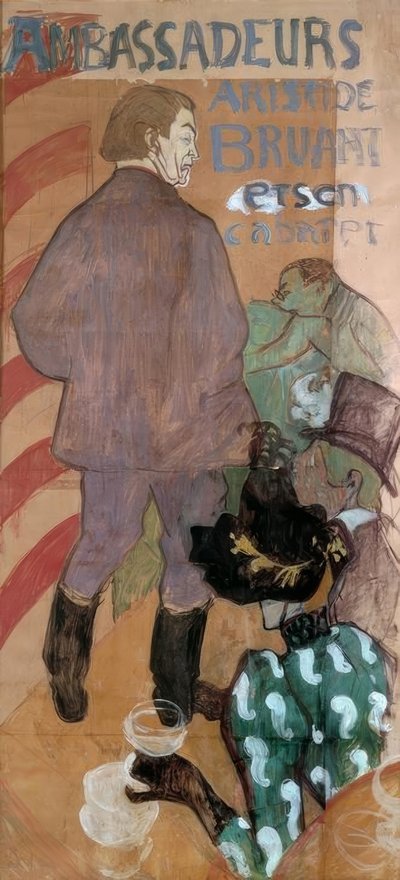 Embajadores, Aristide Bruant y su cabaret de Henri de Toulouse Lautrec