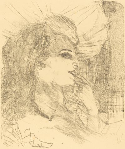 Anna Held, 1896 de Henri de Toulouse Lautrec