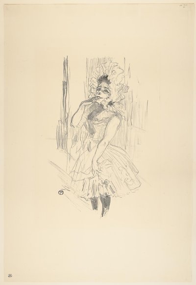 Anna Held, en Todas estas Damas en el Teatro de Henri de Toulouse Lautrec