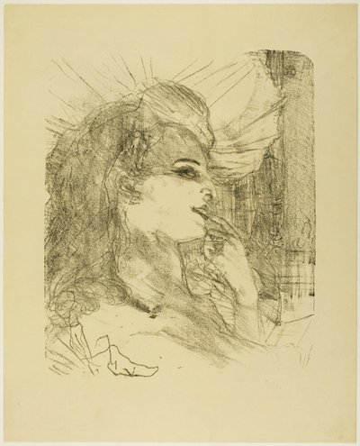 Anna Held, de Trece litografías de Henri de Toulouse Lautrec