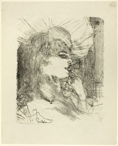Anna Held, de Trece Litografías de Henri de Toulouse Lautrec
