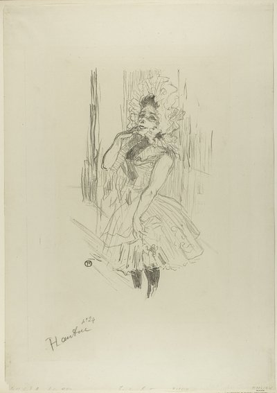 Anna Held, en Toutes ces Dames au Théâtre de Henri de Toulouse Lautrec
