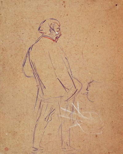 Aristide Bruant cantando en su cabaret de Henri de Toulouse Lautrec