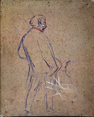 Aristide Bruant cantando en su cabaret de Henri de Toulouse Lautrec