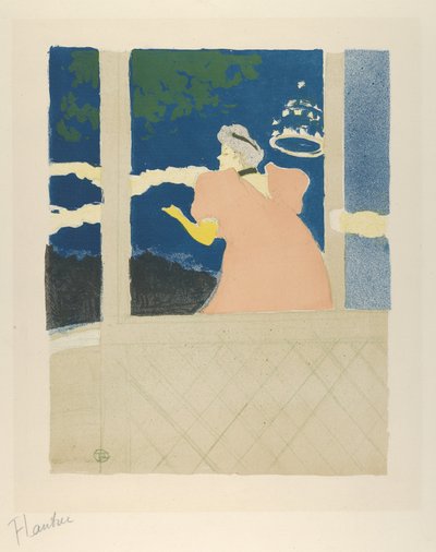 En Les Ambassadeurs en el Café-Concert de Henri de Toulouse Lautrec