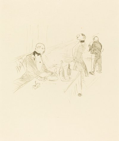 En la casa de oro, 1897 de Henri de Toulouse Lautrec