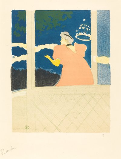 En los Ambassadeurs (Aux Ambassadeurs) de Henri de Toulouse Lautrec