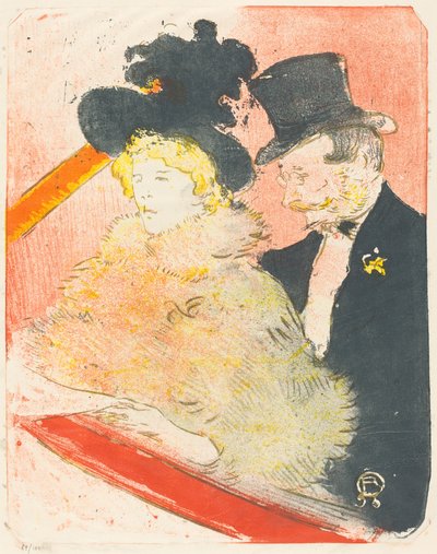 En el concierto de Henri de Toulouse Lautrec