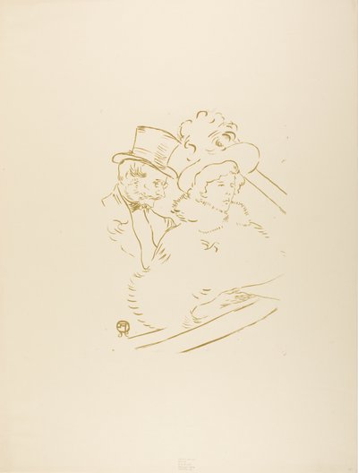 En el Concierto de Henri de Toulouse Lautrec