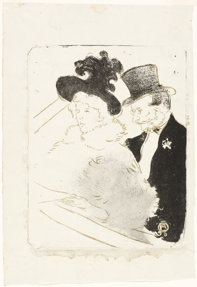 En el concierto de Henri de Toulouse Lautrec