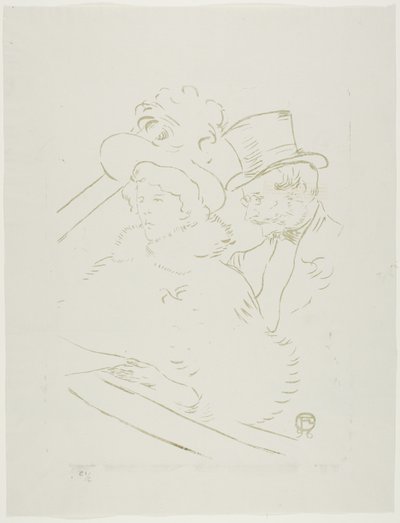 En el concierto de Henri de Toulouse Lautrec