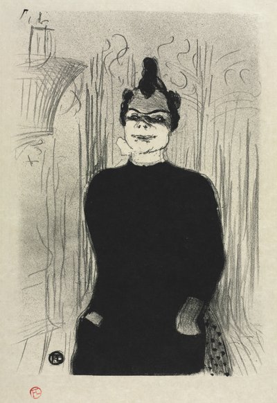 En el Gaieté Rochechouart: Nicolle, 1893 de Henri de Toulouse Lautrec
