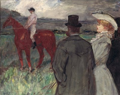 En el hipódromo de Henri de Toulouse Lautrec