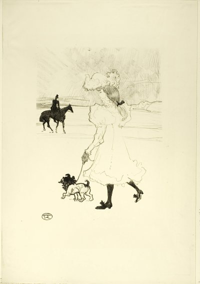 En el Bosque de Henri de Toulouse Lautrec