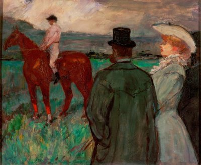 En las carreras de Henri de Toulouse Lautrec