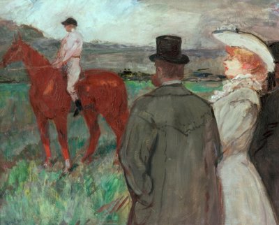 En las carreras de Henri de Toulouse Lautrec