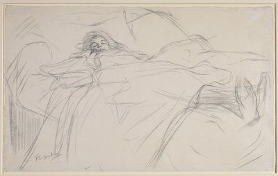 En la cama, 1896 circa de Henri de Toulouse Lautrec