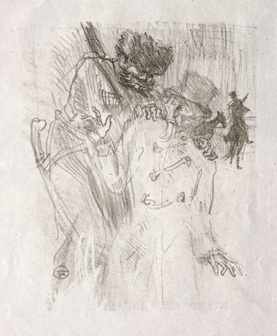 Au pied du Sinaï: Arrestación de Schlomé Fuss de Henri de Toulouse Lautrec