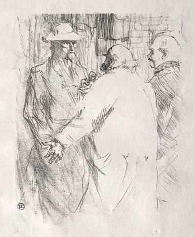 Al pie del Sinaí: Clemenceau en Busk de Henri de Toulouse Lautrec
