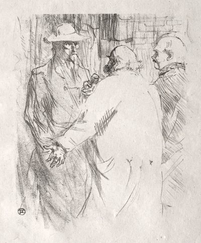 Al pie del Sinaí: Clemenceau en Busk, 1898 de Henri de Toulouse Lautrec