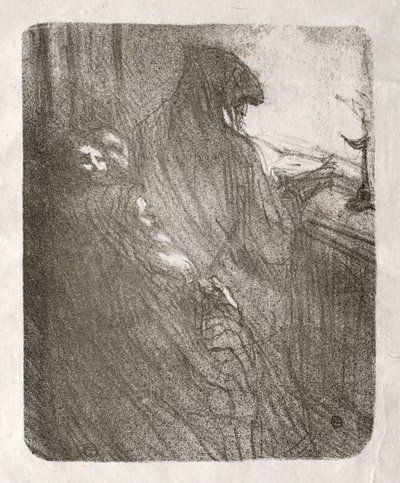 Al pie del Sinaí: La oración de los judíos polacos de Henri de Toulouse Lautrec