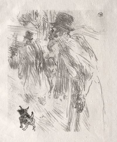 Al pie del Sinaí: Los judíos polacos, Carlsbad de Henri de Toulouse Lautrec