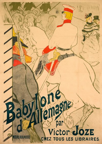 Babilonia en Alemania de Henri de Toulouse Lautrec
