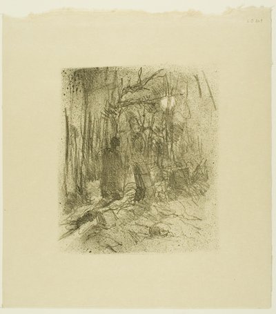Cementerio de Busk, de Au Pied du Sinaï de Henri de Toulouse Lautrec