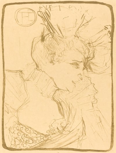 Busto de la Srta. Marcelle Lender de Henri de Toulouse Lautrec