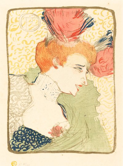 Busto de la Srta. Marcelle Lender de Henri de Toulouse Lautrec
