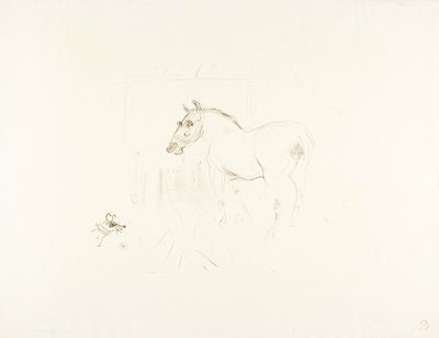 El pequeño poni de Calmèse de Henri de Toulouse Lautrec