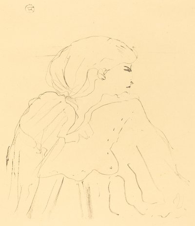 Cassive, 1896 de Henri de Toulouse Lautrec