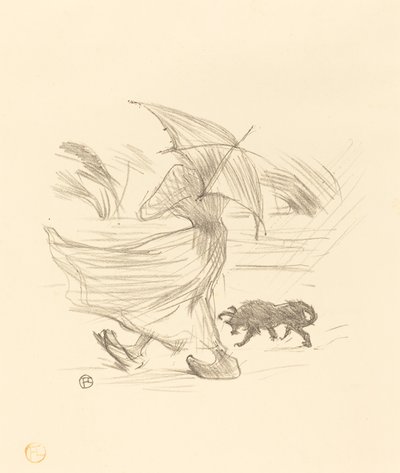 Lo que dice la lluvia, 1895 de Henri de Toulouse Lautrec