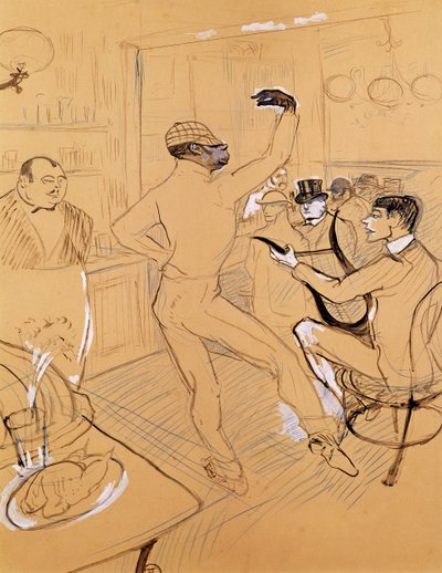 Chocolat Bailando, 1896 de Henri de Toulouse Lautrec