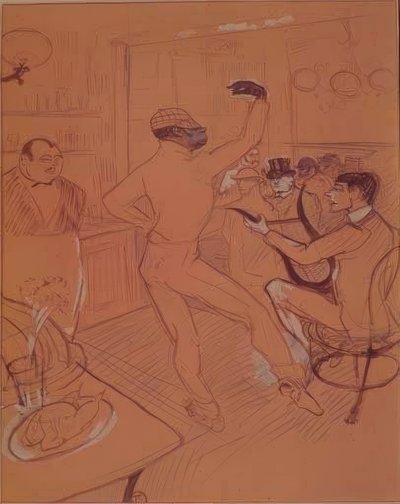 Chocolate danzante de Henri de Toulouse Lautrec