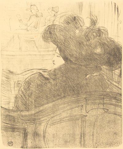 Cléo de Mérode de Henri de Toulouse Lautrec