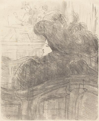 Cléo de Mérode de Henri de Toulouse Lautrec