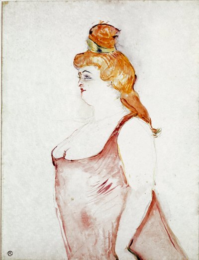 Cocyte en La Bella Helena de Henri de Toulouse Lautrec
