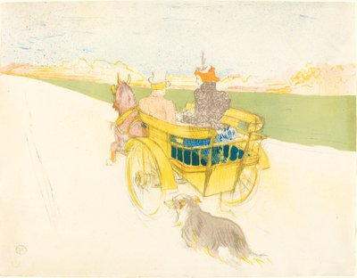 Excursión Campestre de Henri de Toulouse Lautrec